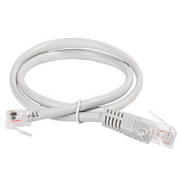 ITK Коммутац. шнур (патч-корд), RJ45-RJ12, 0,5м, серый