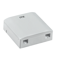 ITK Розетка оптическая настенная 2 порта SC/LC