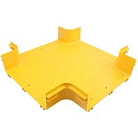 ITK Х-соединитель горизонтальный опт. лотка 360мм