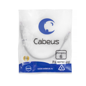 Патч-корд U/UTP, категория 6, 2xRJ45/8p8c, неэкранированный, серый, LSZH, 0.3м