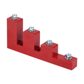 Изолятор ступенчатый ИСв4-40 (М10) силовой с болтом IEK