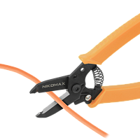 Кусачки NIKOMAX электромонтажные для плоских и круглых кабелей (до 4-х пар), для жил из мягких металлов толщиной до 1мм (не для стали)