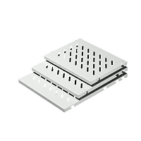 Приборная полка 100 кг с перф. 671x500mm