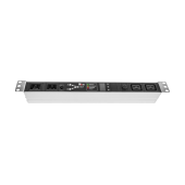 Блок розеток Rem-16 с АВР, 1×16A, 2C19, подкл к контроллеру R-2MC по Modbus, вход 2×C20