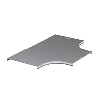 Крышка DPT на ответвитель Т-образный горизонтальный  осн.200, горячеоцинкованная