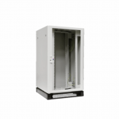ТЕ8000 Шкаф 800x1300x800 24U обзорная дверь, бок.стенки, цоколь, предсобранный