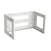 Рама настенная регулируемая 300-500мм 6U серая