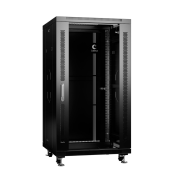 Шкаф монтажный телекоммуникационный 19" напольный для распределительного и серверного оборудования 22U 600x800x1166mm (ШхГхВ
