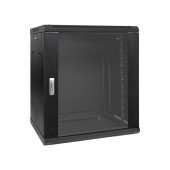 Шкаф настенный 19" TERACOM PRO 12U 600х450 мм дверь стеклянная с замком-ручкой чёрный
