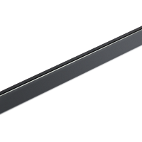 Панель-заглушка NIKOMAX 19", 1U, металлическая, черная