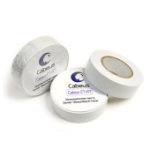 Изоляционная лента белая 19ммх20мх0.13мм