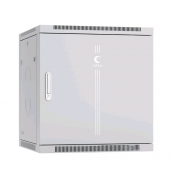 Шкаф телекоммуникационный настенный 19" 12U 600x450x635mm (ШхГхВ) дверь металл