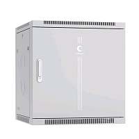 Шкаф телекоммуникационный настенный 19" 12U 600x450x635mm (ШхГхВ) дверь металл