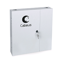 Бокс оптический настенный на 8 ST(FC) со сплайс-кассетой (без пигтейлов и проходных адаптеров)