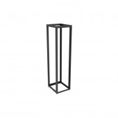 Стойка телекоммуникационная двухрамная открытая СТ-49U-600-2М-Э-Ч черная 9005