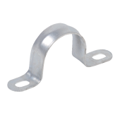 Скоба металл.двухлапковая d16-17мм (10 шт/упак)