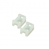 Площадка 15x10мм, под винт (d=3мм) для стяжек (шир. до 5мм)  (уп.100шт.)