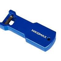 Инструмент NIKOMAX для вскрытия оболочки кабеля типа Riser, алюминиевый корпус, синий