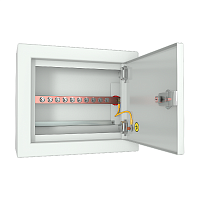 Ящик ГЗШ 10 подключений, 5х40 мм (ВхШхГ 265х310х120 мм), 705А, IP31, цвет серый Ral 7035