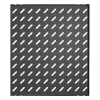 Полка стационарная TLK, Ш463хГ400мм, для шкафа глубиной 600мм, крепеж в комплекте, черная