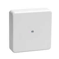 Коробка распаячная КМ для о/п 100х100х44мм белая IEK