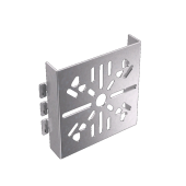 Увеличенная монтажная плата 130х145 перфорированная