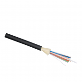 Кабель волоконно-оптический 62.5/125 многомодовый, 8 волокон, плотное буферное покрытие (tight buffer), внутренний/внешний LSZH, черный