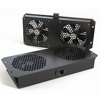 Модуль вентиляторный потолоч.с 2-мя вентиляторами для установ.в шкафы серий TTC2, TTB и TWB, с подшип.и крепеж.элементами, без кабеля питания,9004