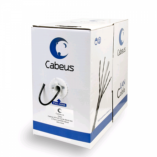 UTP-4P-Cat.5e-SOLID-BKUTP-4P-Cat.5e-SOLID-BK