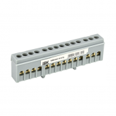 Шина L "фаза" в корп изол на DIN-рейку ШНИ-6х9-14-К-Ср IEK