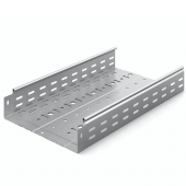 Металлический лоток перфорированный 300х80х3000 (1 мм)