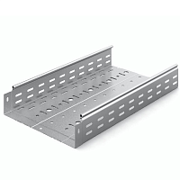 Металлический лоток перфорированный 300х80х3000 (1 мм)