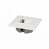Розетка RJ-45, одинарная, категория 5e, внутренняя