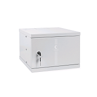 Шкаф телекоммуникационный настенный 10" 4U 326x300x225mm (ШхГхВ) дверь металл