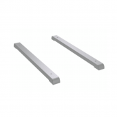Профиль для установки роликов 600 2шт RAL7011