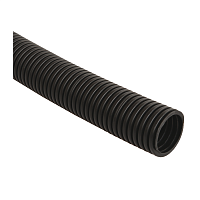 Труба гофр.ПНД d 40 с зондом (15 м) ИЭК черный