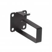 ITK Кольцо кабельное 50x44мм с площадкой (компл. 4шт), черное