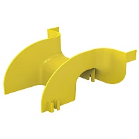 ITK Выход опт. лотка 90мм с крышкой для 120х240мм