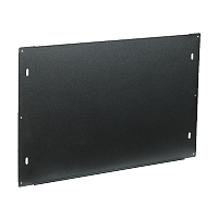 ITK Стенка задняя для шкафа WE 15U шириной 600мм черная