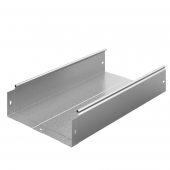 Металлический лоток неперфорированный 300х100х3000 (0,8 мм)