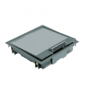 Люк на 4 модуля 45х45 мм KDO E2R5 7011 (52316.41), серый 