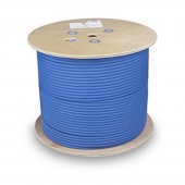 Витая пара экранированная кат.8 SSTP-4P-Cat.8-SOLID-IN-LSZH-BL-305 4 пары синяя 305 метров