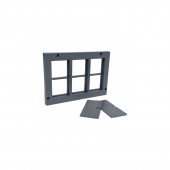 Рамка приборная 12 модулей для лючка C-Line 24 EKF