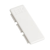 Соединитель на стык лицевой для крышки 60 мм.