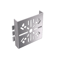 Увеличенная монтажная плата 130х145 перфорированная