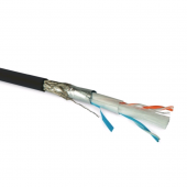 Кабель интерфейса RS-422/485, 2x2x22 AWG (0.76 мм/7х0.254 мм), многопроволочные жилы (patch), SF/UTP, 120 Ом, морозостойкий, внутренний/внешний, PVC