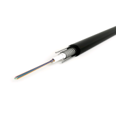 Кабель волоконно-оптический 62.5/125 (OM1) многомодовый, 8 волокон, single loose tube, гелезаполненный, с силовыми элементами, бронированный