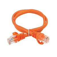 ITK Коммутационный шнур (патч-корд), кат.5Е UTP, 3м, оранжевый