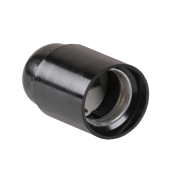 Пкб27-04-К01 Патрон подвесной карболитовый, Е27, черный (50 шт), стикер на изделии, IEK