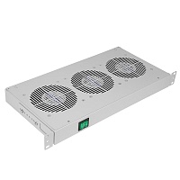 Вентиляторный модуль , 3 вентилятора с термодатчиком без шнура питания 35С ВМ-3-19" ССД